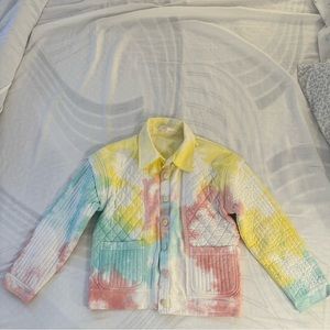 LoveShackFancy TieDye Coat